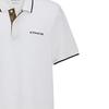 Coach Ss24 Letter Print Straight Cut Short Sleeve Polo Shirt Men tops White CO817-WHT
