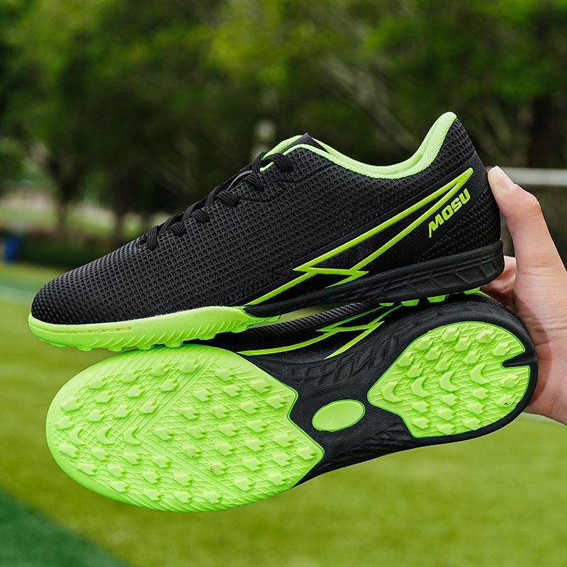 Men's Long Spike Soccer Shoes Outdoor Training Sneakers Male Youth Gym Ankle Boot Spring Autumn Man Football Training Sneakers