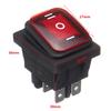 1pc Auto Boot Ein-Aus-Ein 6 Pin 12V LED Licht Rocker Kippschalter Wasserdicht