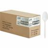 Medium Weight Plastic Spoons 1000 Pack Disposable Cutlery Comfortable Handle Ideal Events Quick Cleanup On-the-Go Meals