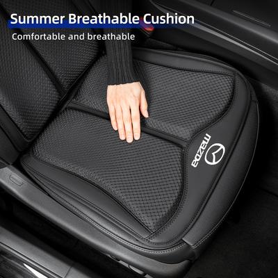 Breathable Car Ice Silk Seat Cover Front Rearseat Cushion Protect For Mazda 3 6 Axela CX5 CX3 CX30 CX9 Atenza Demio RX7 MX5 CX7
