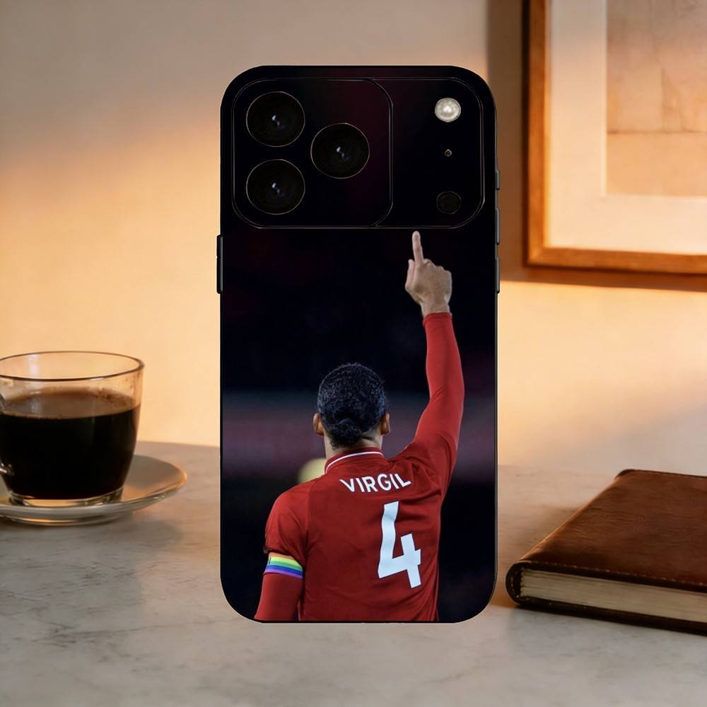 V-Virgil van D-Dijk FOOTBALL 4  Phone Case Silicone Soft For IPhone 17 16 15 14 13 12 11 X XR Plus Pro Max Plus