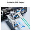 SAMZHE 100M Multimode SFP Fiber Optic Transceiver Module - LC, 2KM, 1310nm