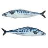 Super Realistic Sea Creature Giant Fish Plush Pillow, Long Cushion, 80cm Long, Fluffy Toy (Saury)