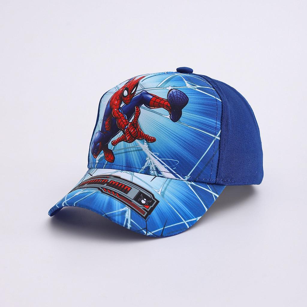 Childrens Cartoon Spider Man Baseball Cap With Breathable Polyester For Summer Outdoor Play