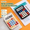 Cartoon Mechanical Button Calculator Electronic Calculators  Accounting Office Student
