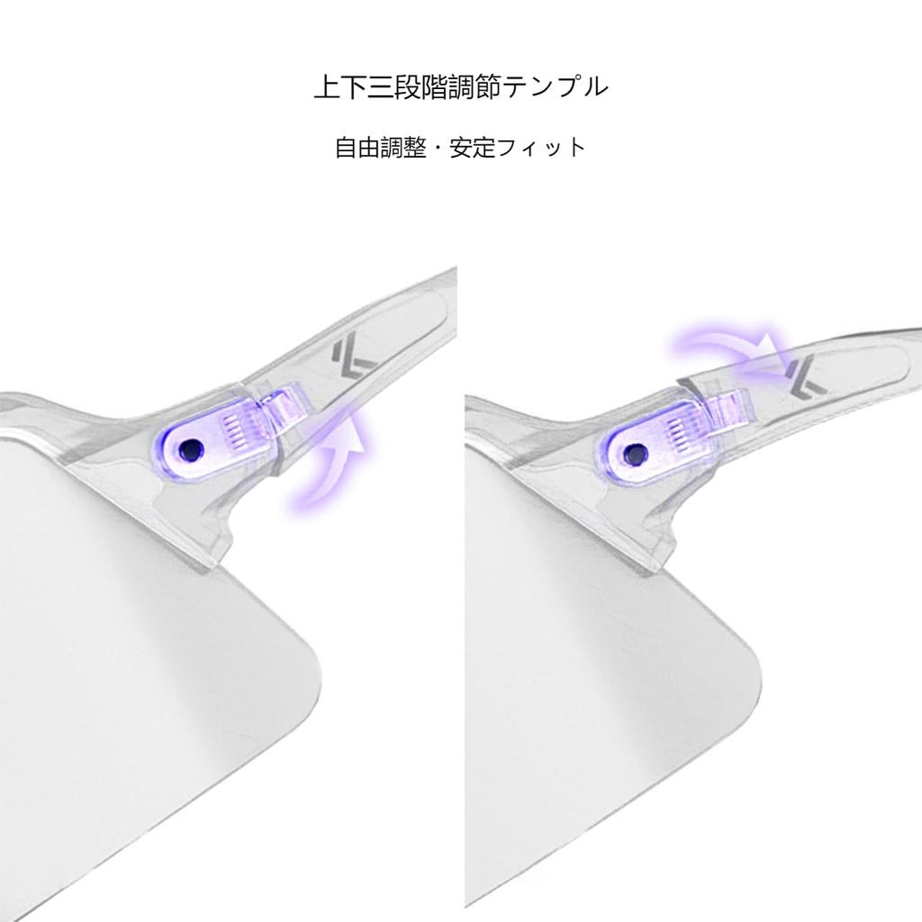 KAPVOE Sports Sunglasses for Men and Nano Coating Road Women, K159, Multi-layer (Bicycle, Bike, MTB, Cycling)