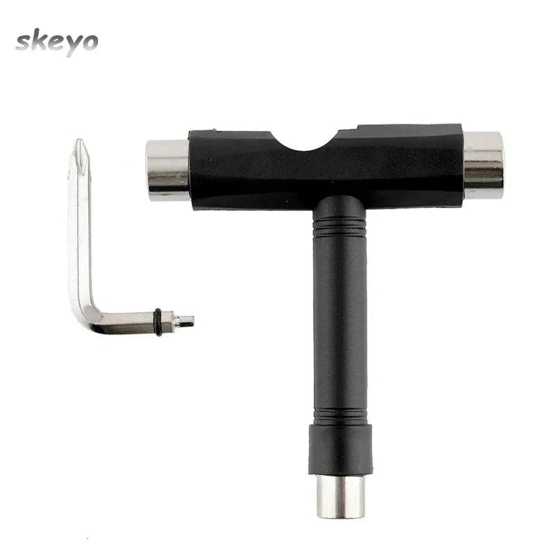 Professional Skateboard Tools T Type Skate Scooter Skateboard Tools Kick Scooter Mini L Wrench Set Assemble Adjusting Tool Kit