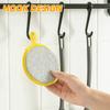 5pcs Dishwashing Sponge Non-stick Oil Brush Pot Dishwashing Cloth Sponge Wipe Double-sided Cleaning and Decontamination Magic Wipe