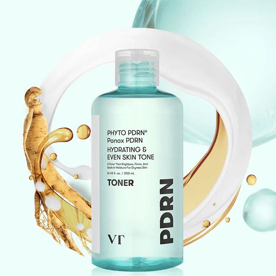 

VT PDRN TONER 250ml - HYDRATING & EVEN SKIN TONE TONER 250ml