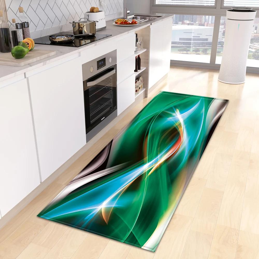 Kitchen Foot Mat Home Entrance DoorMat Living Room Children Bedroom Floor Decor 3D Carpet Balcony Hallway Bath Door Non-Slip Rug