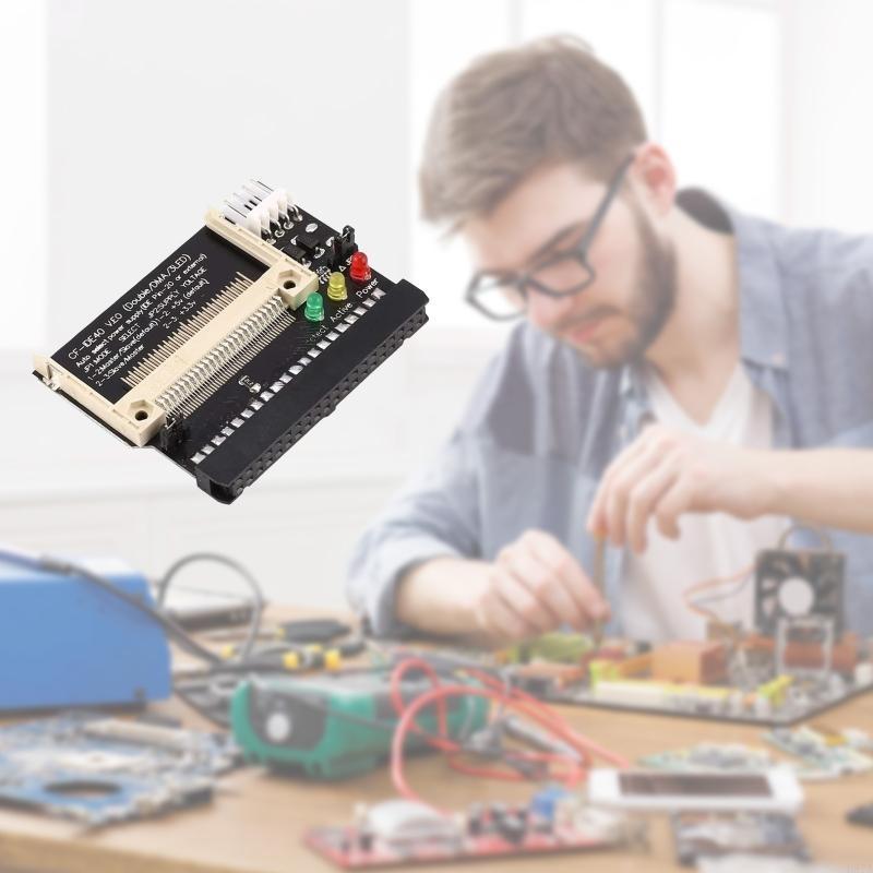 68TA 40 Pin to IDE 3.5 in Compact Flash Card Adapter Bootable Computer Accessories With Low Power Consumption