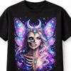 Fairy Skeleton Butterfly Gothic Fantasy Celestial Skull Unisex TShirt
