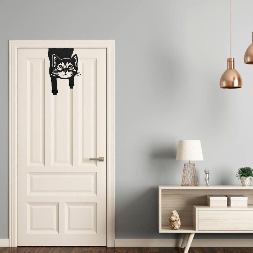 Rustproof Metal Cat Hooks Space Saving Coat Hat Bag Holder Stylish Wall Hanger  Bedroom