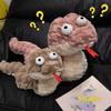 Fluffy Cartoon Stuffed Animal 45-70cm Snake Appease Doll Big Eyes Snake Plush Toys  Home Decor