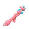 Large Cartoon Seahorse Bubble Wand - Handheld Rapier Blower, Mixed Colors for Park and Street Stalls