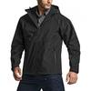 Cqr Stretch Fleece Lined Hooded Functional Softshell Outdoor Jacket