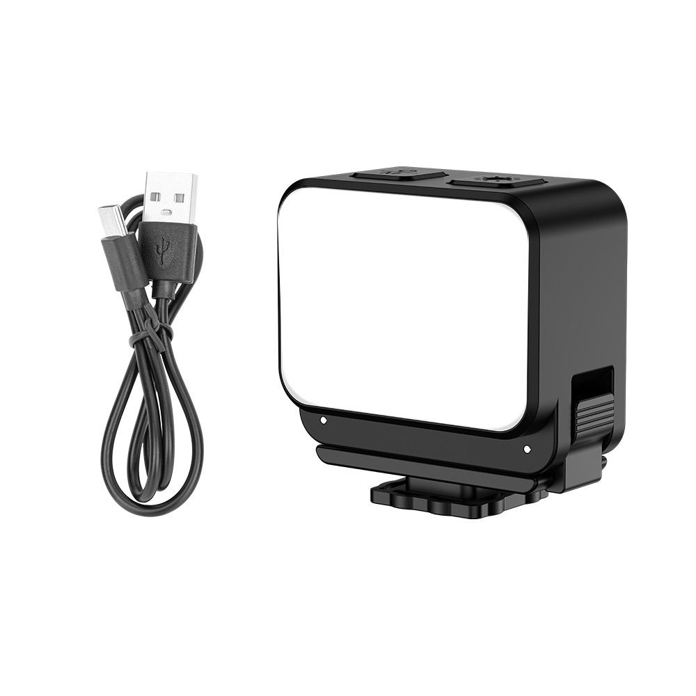 

Magnetic LED Fill Light Rechargeable Quick Release Photography Lighting Lightweight 4-Level Dimming for DJI Osmo Nano чёрный