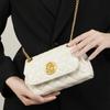 Damen Echtleder Taschen Crossbody Umhängetasche Schulterkette hochwertig neu