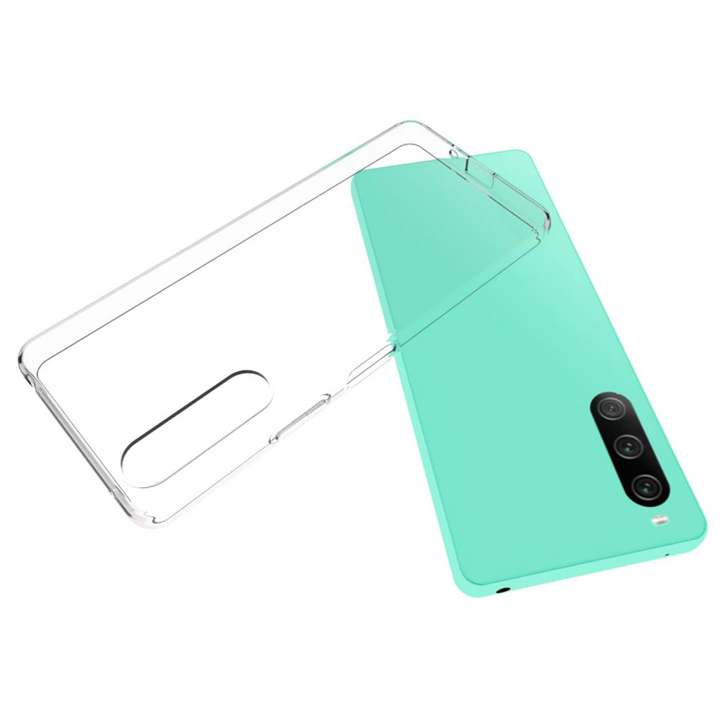 10Pcs/Pack For Sony Xperia 10 V Soft TPU Phone Case Inner Watermark-Free Clear Mobile Phone Cover