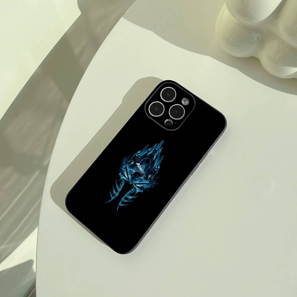W-O-W-World- of -Warcraft Phone Case For iPhone 17,16,15,14,13,12,11 Pro Max,16/15/14Plus,XS Soft Black Cover