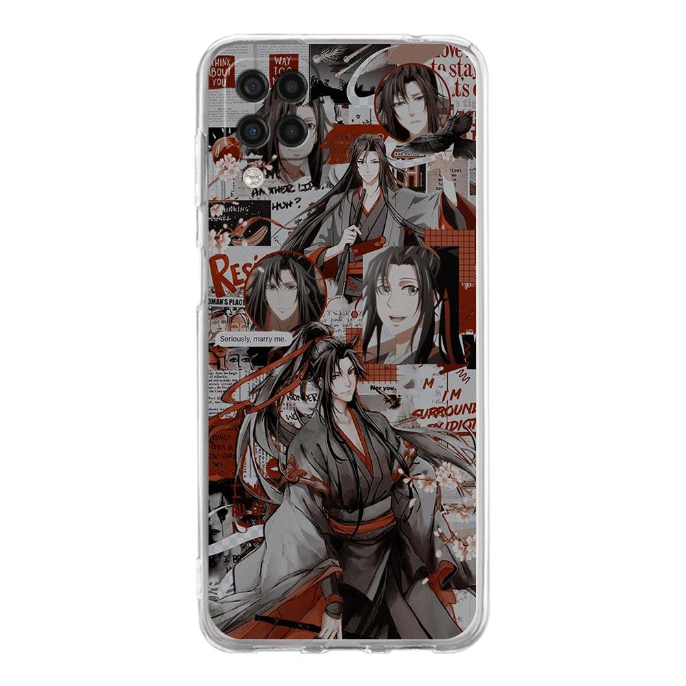 Clear Phone Case for Samsung Galaxy A13 A51 A71 A21S A12 A11 A31 A52 A41 A23 A53 A73 A32 5G A03S Soft Cover Anime Mo Dao Zu Shi