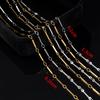 No Fade 1Meter Stainless Steel Gold & Silver Color Twist Stick Link Chain Bulk Chains for DIY Necklace Bracelet Jewelry Making