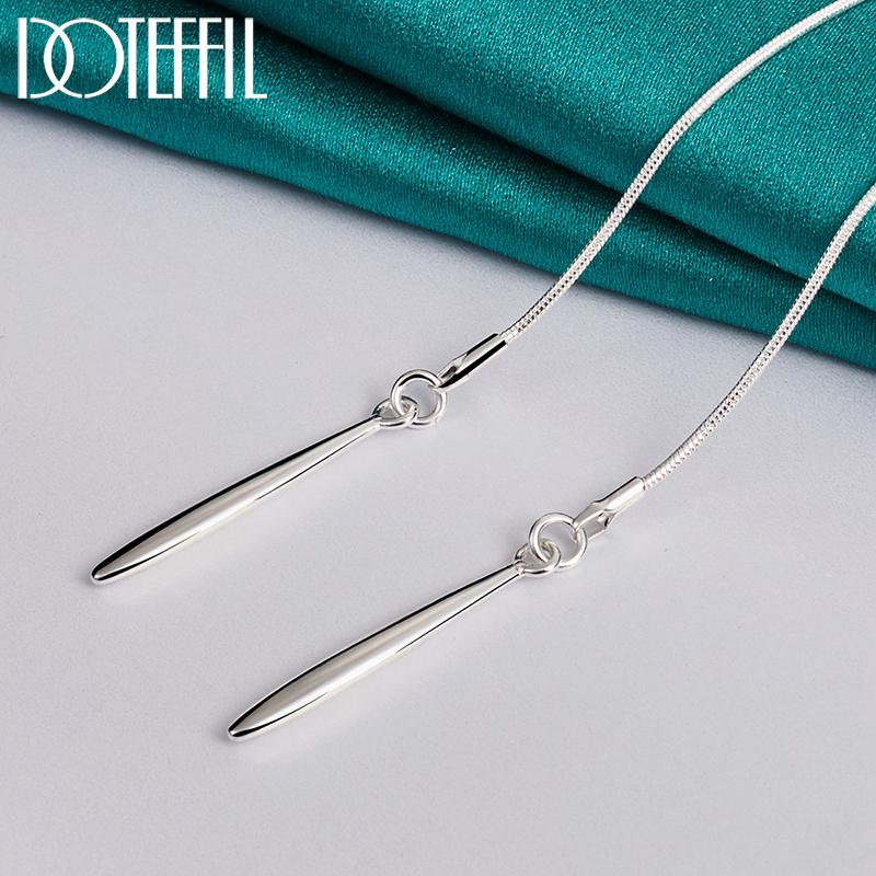 Schlangenkette Halskette Geschenk Party Silber Modeschmuck