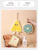 Free Shipping: Korean Style Cartoon Hand Towel - Absorbent, Quick-Drying Coral Fleece for the Kitchen