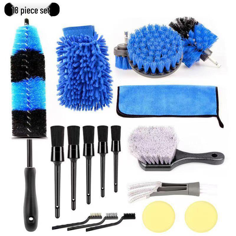 31-Piece Electric Drill Car Cleaning Brush Set