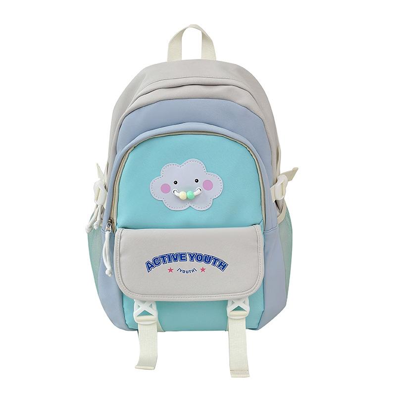 Backpack Simple Large Capacity Backpack Japanese Junior High School Students School Bag High Value Backpack Travel Backpack