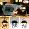 Set of 2 LED Solar Camping Lantern Dimmable Rechargeable Lantern IPX3 Water-Resistant Portable Outdoor Camping Lights Hiking