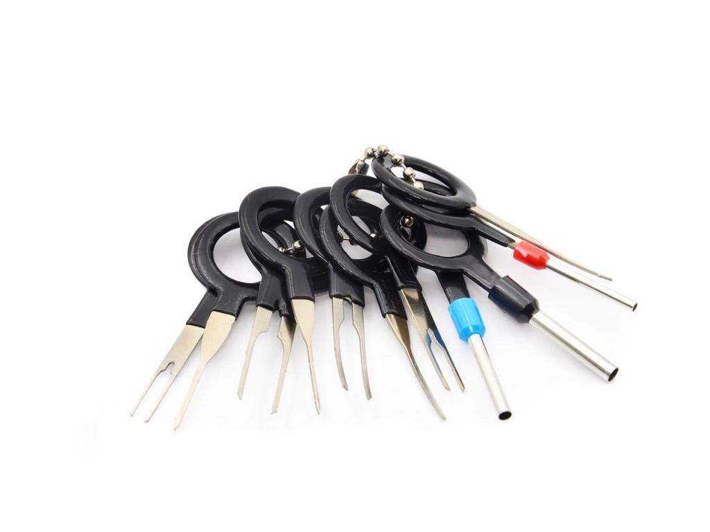 Pin removal kit 11 pcs - extractors (300)