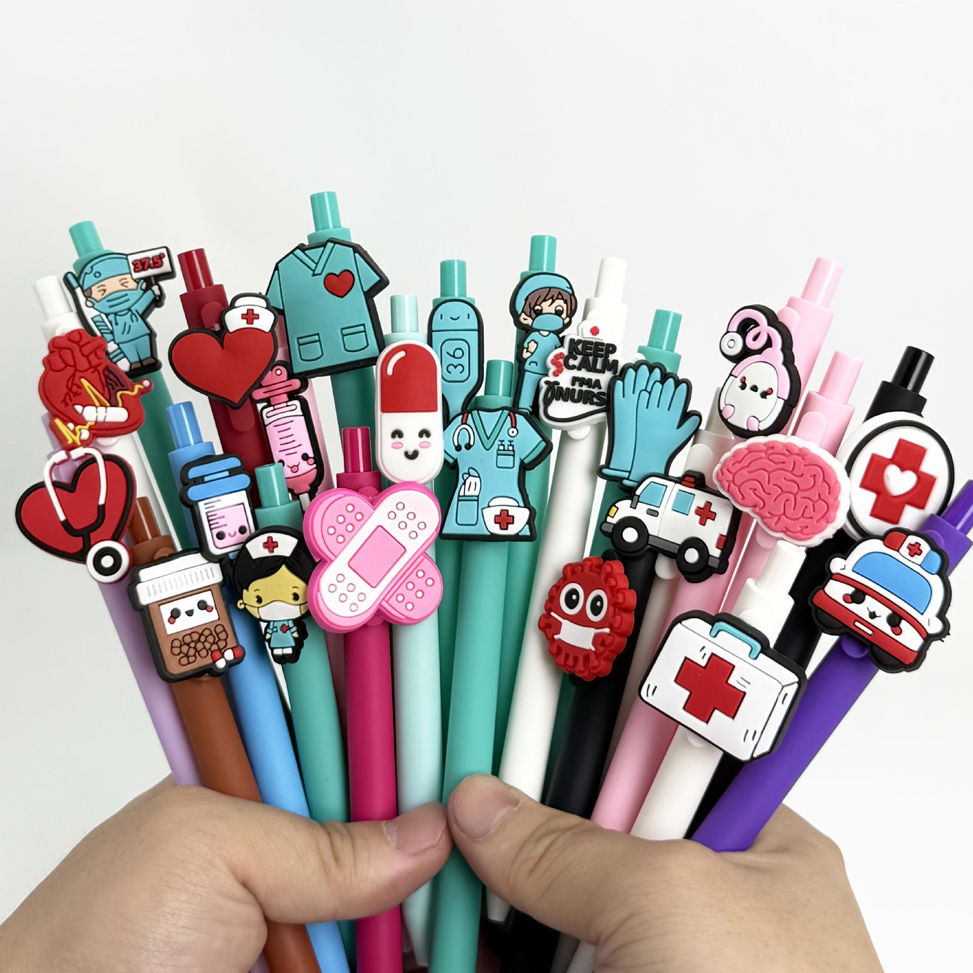 

10-Pack Nurse Doctor Writing Ballpoint Pens, Medical Record Pen - Perfect Gift for Nurses and Doctors on National Day of the Registered Nurse (Random Random style10Pcs