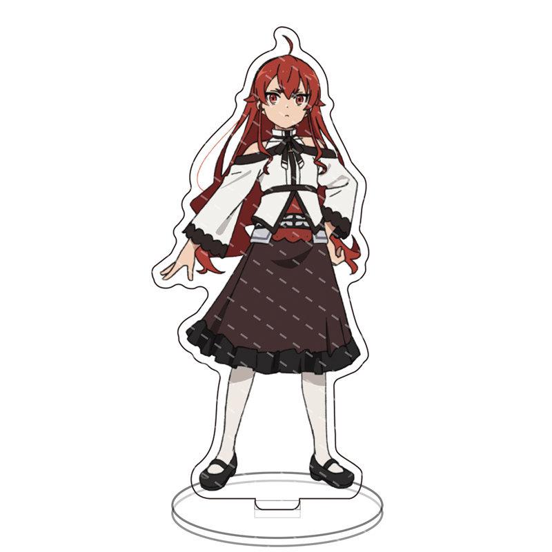 Anime Mushoku Tensei: Jobless Reincarnation Stand Model Plate Roxy Migurdia Acrylic Figures Desk Decor Cosplay Anime Lovers