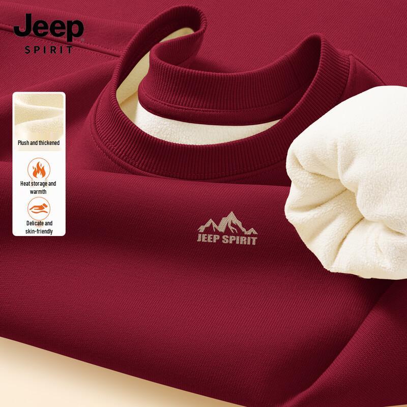 JEEP SPIRIT Herren 2025 Herbst/Winter Fleecefutter-Pullover