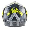 Unisex Off-Road Motorcycle Full Helmet Safety Cover 225 Yellow 21 Travel Personality Motorcycle Headset for Men And Women