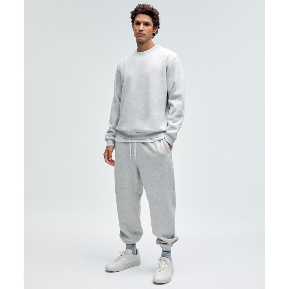 Lululemon Steady State Crew Heathered Core Ultra Light Grey