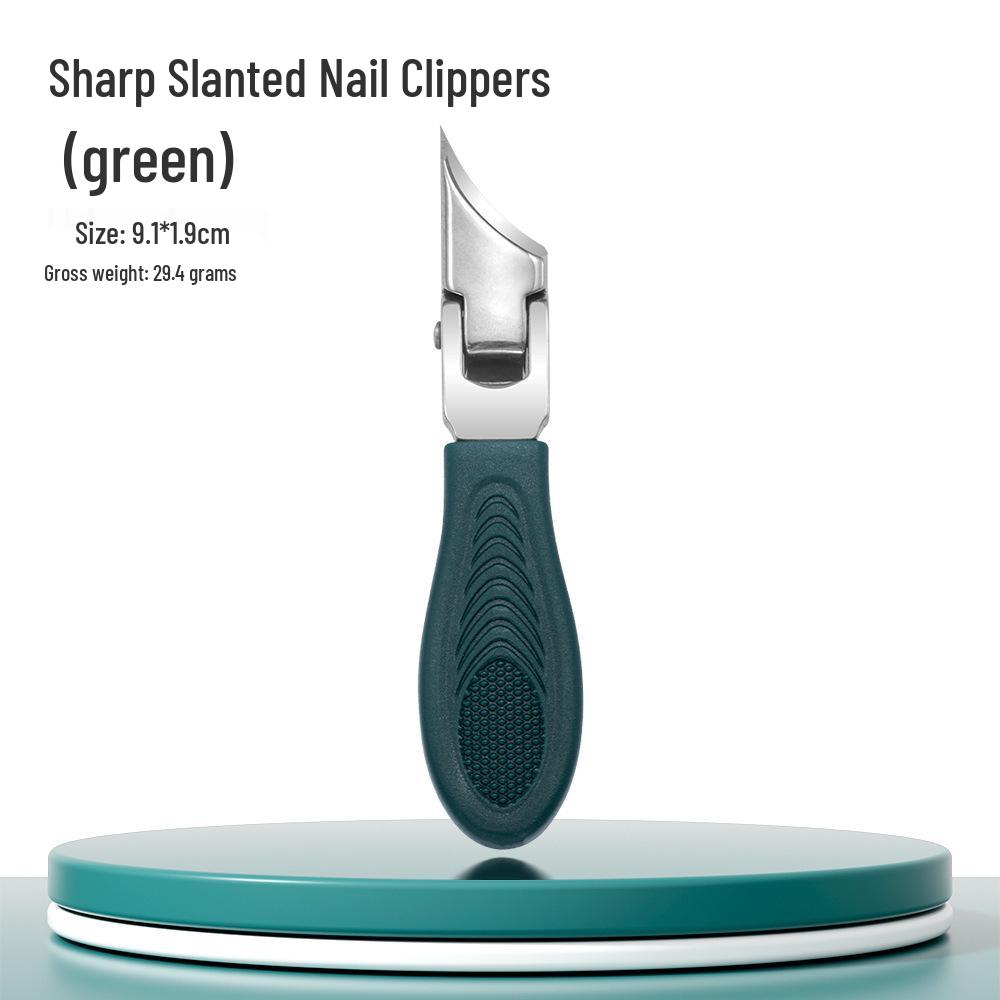 

Премиальный наклонный кусачки для ногтей с защитой от брызг, дизайн «орлиный клюв»