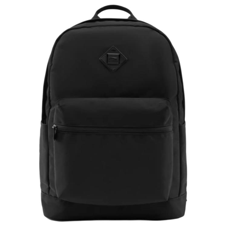 New LiNing Sports Life Collection Polyester Students Backpack Unisex Basic Black ABSV391-4