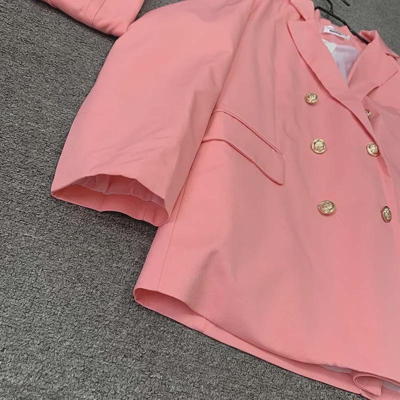 Special Offer: White Trousers & Long Sleeve Fashionable Goddess-Style Casual Professional Suit Set