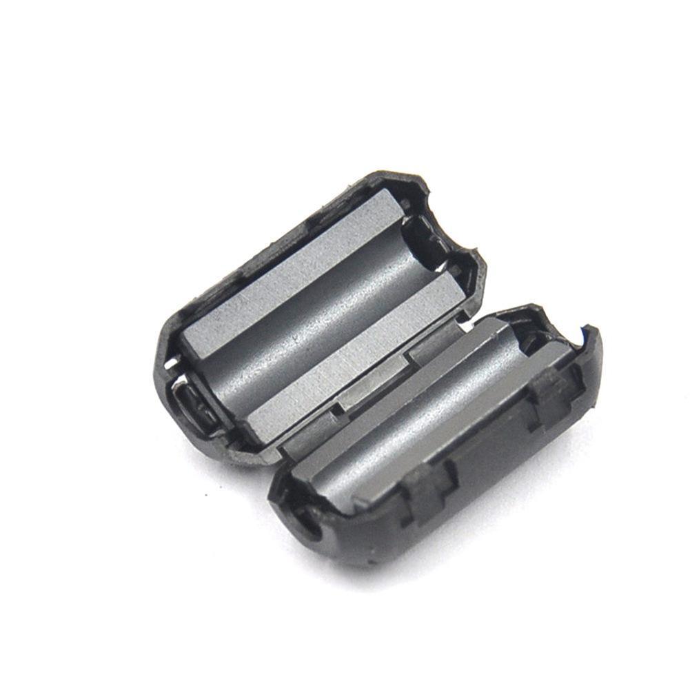 2/5pcs 5mm Ferrite Core Noise Suppressor Filter Ring Cable Clip On Wire RFI E-MICable Clamp Electrical Equipment Supplies