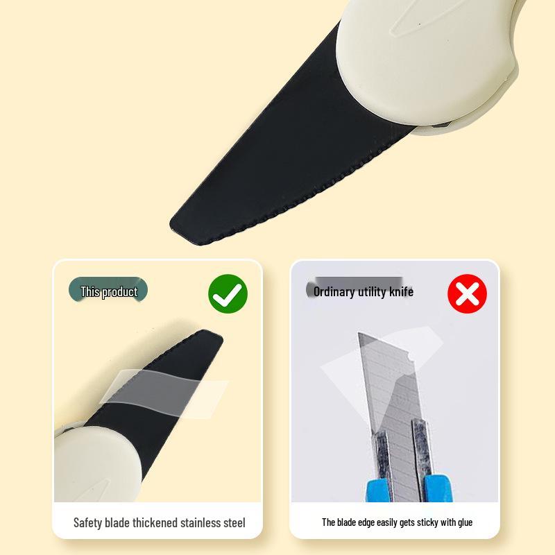 Portable Dual-Head Utility Knife for Easy Package Unboxing
