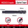 Cobalt Nitride Spiral Tap for Stainless Steel (Drill Bit: M4, M5, M6, M8, M10)