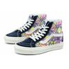 Vans Sk8 38 Dx Canvas Floral Graffiti Casual High-Top Skate Shoes Unisex Sneaker Blue Pink VN0A38GF9GR