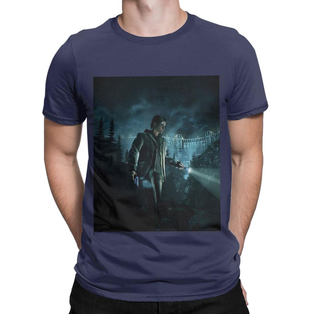 Alan wake 2 gioco alan wake Grafica Divertente Maglietta 100% Cotone Alan Wake 2 Top Magliette Per Unisex