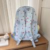 Puppy Dot Print Backpack Junior High School Student Lightweight Schoolbag Girls Large Capacity Backpack