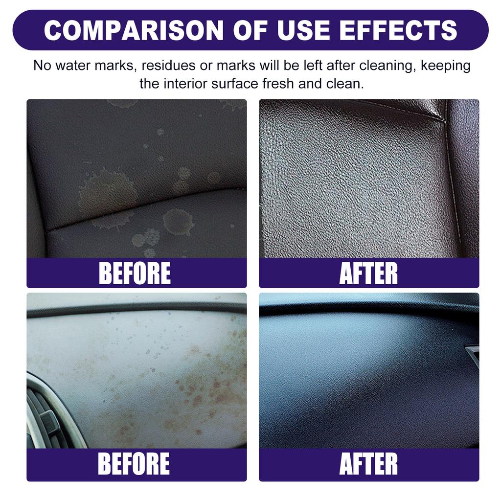 Multipurpose Foam Cleaner With Spong Towel For Car Interior Plastic Rubber Stains Removal Leather Sofa Cleaner Car Maintenance