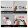 Braccialetti Charm Italiani Fai da Te Catena di Base Bracciale in Acciaio Inossidabile Moduli Assemblati Versatili Regalo Ideale 9mm Universale Dropshipping