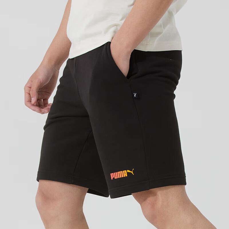 Puma Comfortable Breathable Lace-Up Casual Shorts Men shorts Black 692482-01